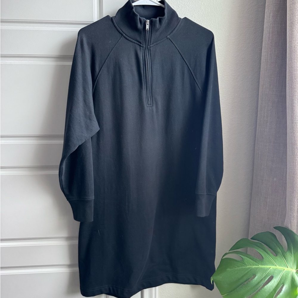 Black sweater dress from The Gap